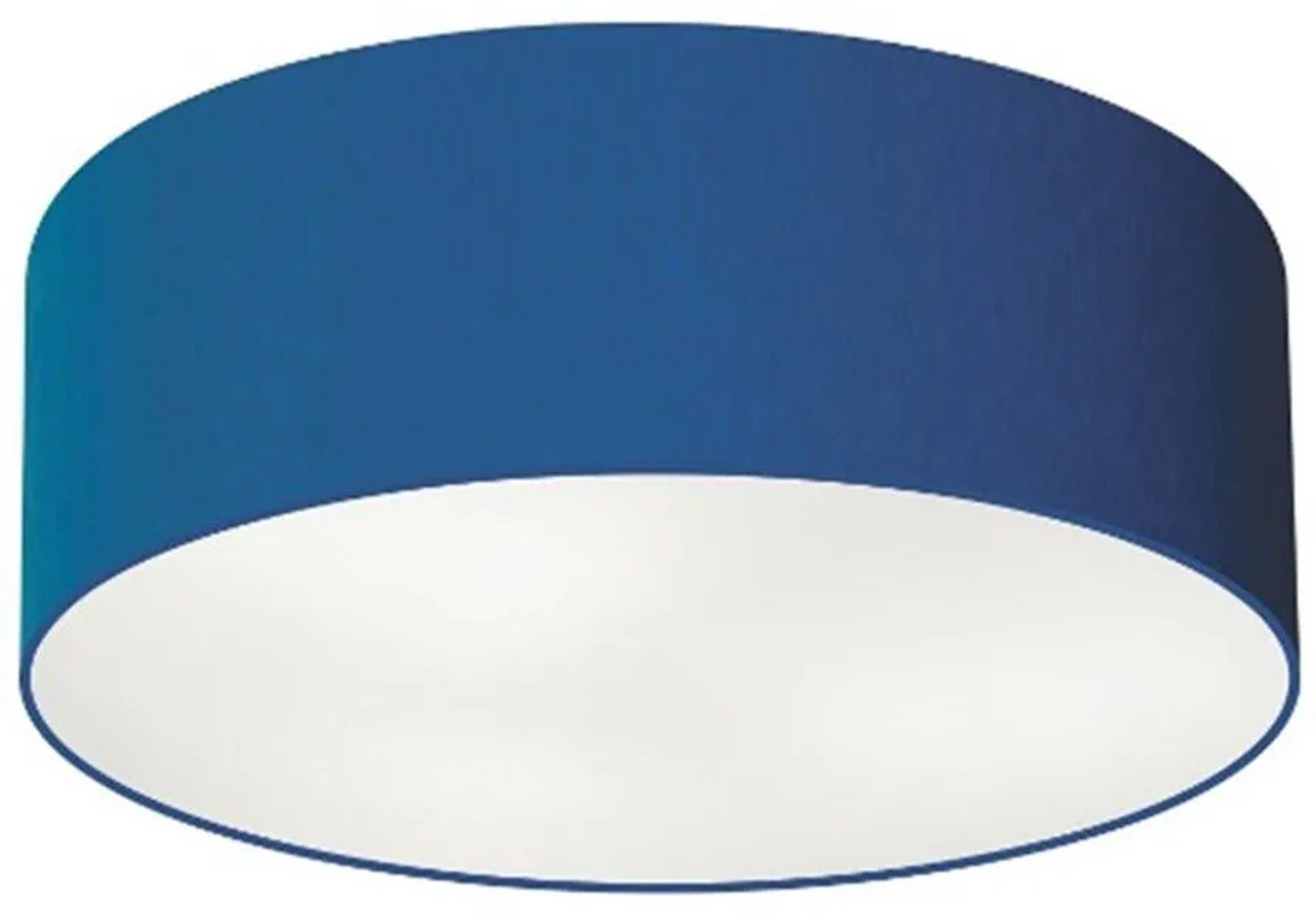 Plafon Para Sala de Jantar Cilíndrico SJ 3006 Cúpula Cor Azul Marinho