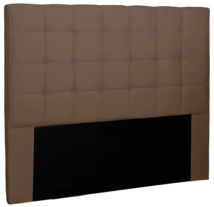 Cabeceira Cama Box Solteiro 90cm Verona Suede Caramelo - Sheep Estofados - Marrom