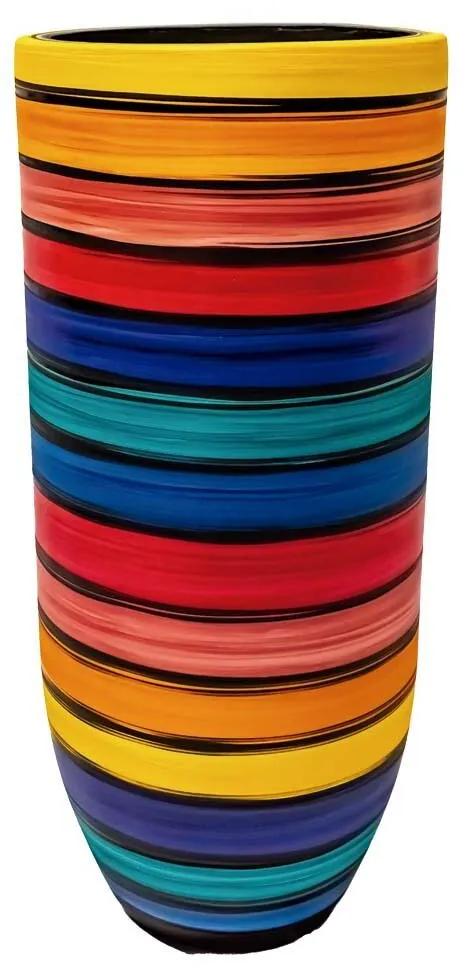 Vaso de Chão em fibra Torron - Multicolor Fosco  Kleiner Schein