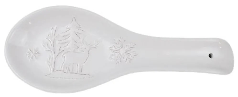 Colher Decorativa Natal 26Cm - Tok Da Casa