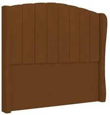 Cabeceira Casal Queen Cama Box 160cm Glenda I02 Veludo Terracota - Mpo