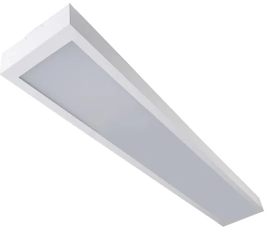 Plafon Led Sobrepor Aluminio Branco 54w 6500k Londres