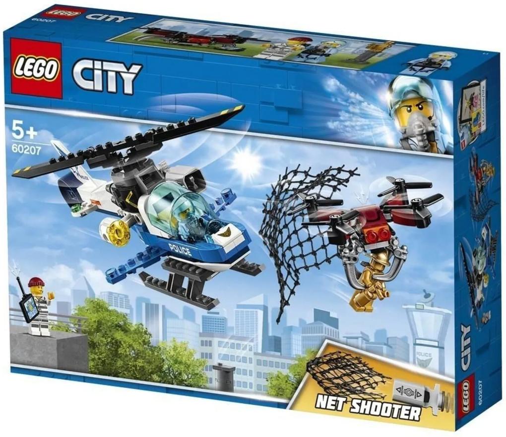 Lego City 60207 Polícia Aérea - Perseguição De Drone - Lego