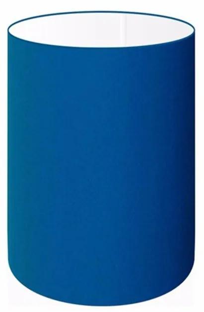 Cúpula abajur e luminária cilíndrica vivare cp-7006 Ø18x25cm - bocal nacional - Azul-Marinho
