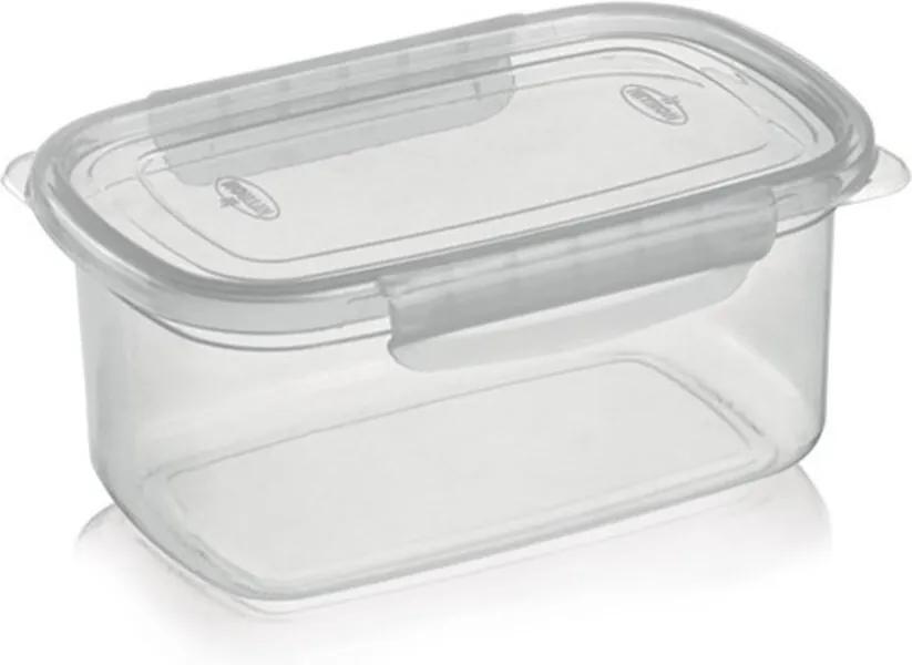 Pote Plástico Microondas Freezer Com Travas Laterais 850ml