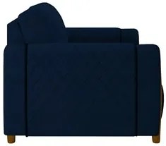 Kit 2 Poltronas Decorativas para Sala de Estar 98cm Amaranto M22 Velud