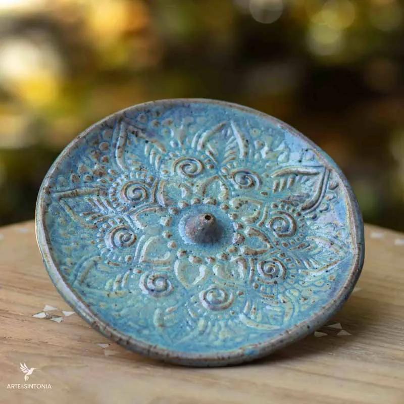 Incensário Mandala | Cerâmica