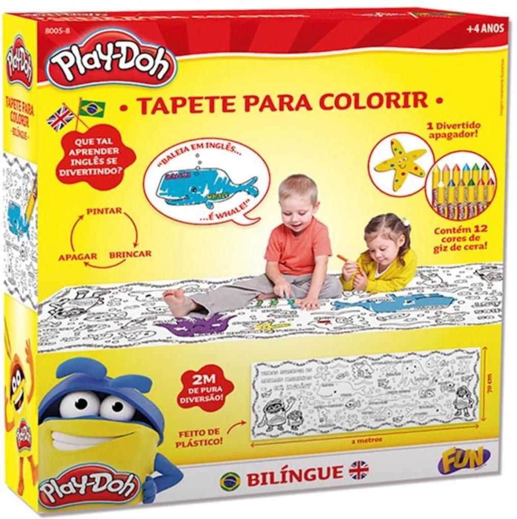 Play Doh Tapete Colorido - Fun Divirta-se