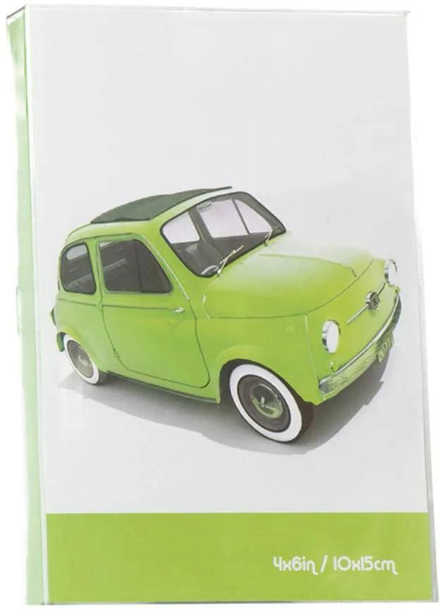 Porta-Retrato Cars Verde em Polipropileno - Urban - 18x15,6 cm