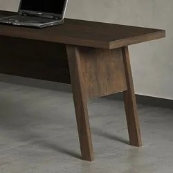 Mesa para Escritório com 02 Gavetas ME4122 Rústico - Tecno Mobili