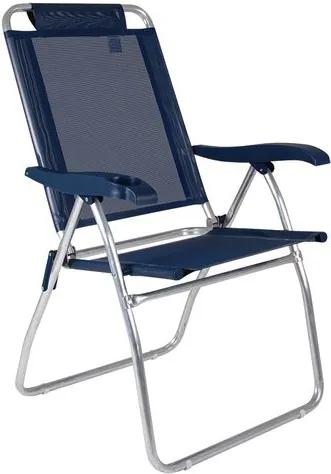Cadeira Reclinável Boreal Azul Marinho