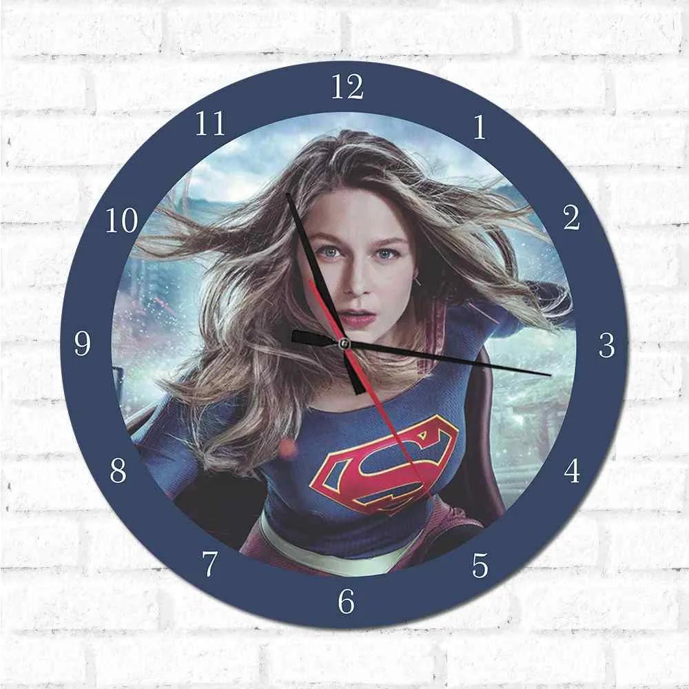 Relógio Decorativo Super Girl 1