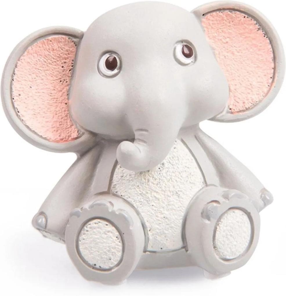 Mini Escultura Elefante Sentado