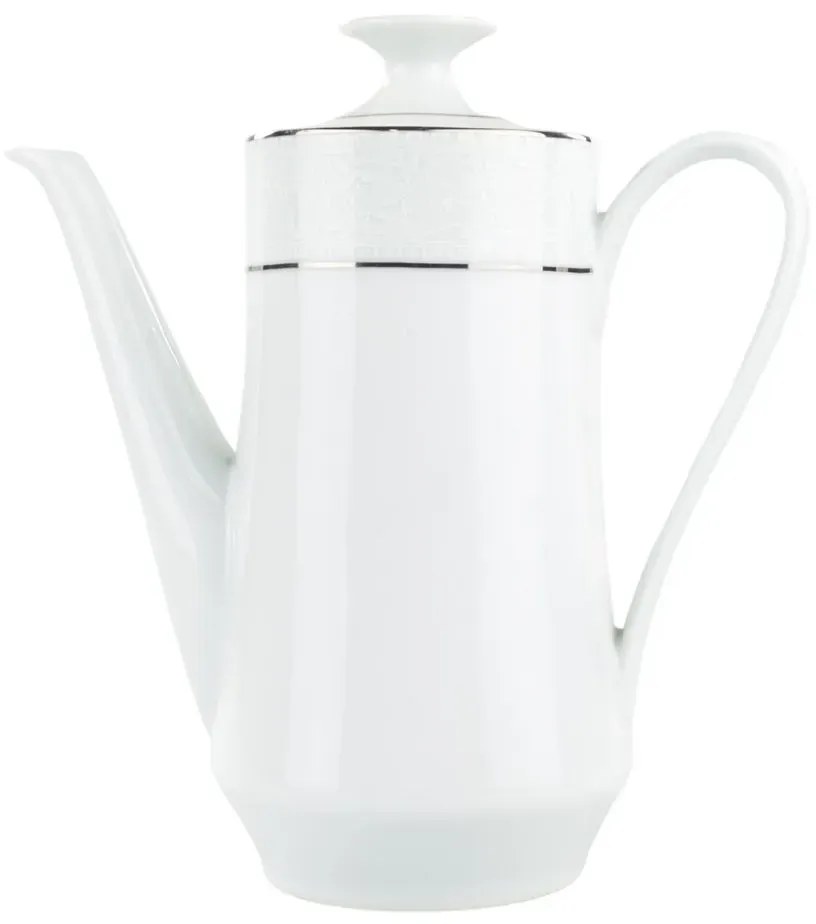 Cafeteira Porcelana Schmidt - Dec. Renda Branca 0163