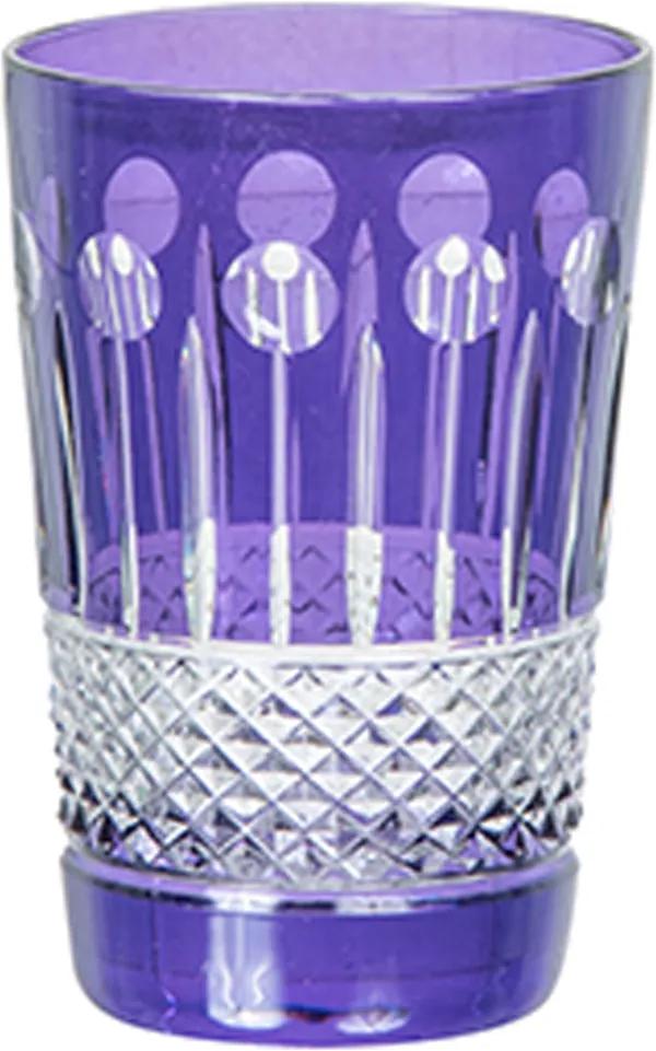 Copo de cristal Lodz para Licor de 130 ml – Violeta