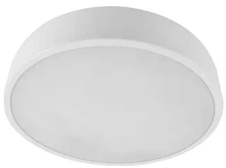 Plafon De Sobrepor Aluminio 29Cm Victoria - BRANCO TEXTURIZADO