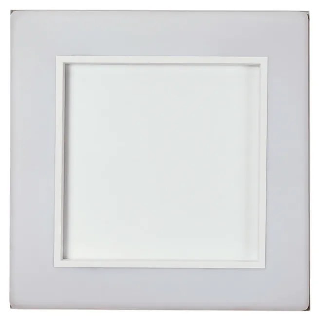 Plafon Meg 36X36Cm Led 24,4W Bivolt | Usina 19030/36 (MR-T - Marrom Texturizado, 3000k)