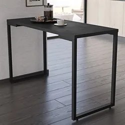 Conjunto Mesa de Cozinha Prattica Industrial 120cm com 4 Banquetas F02