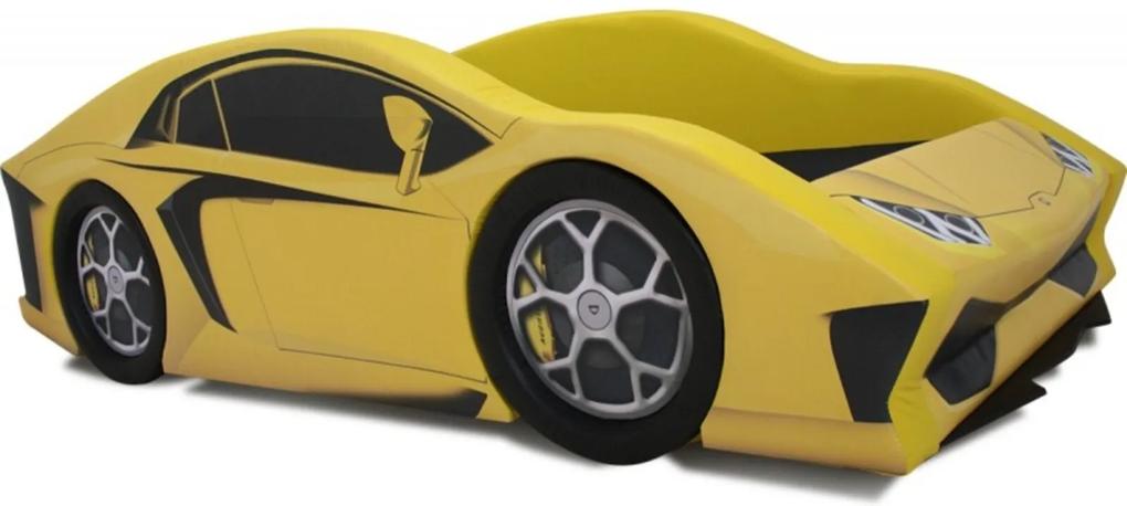 Cama Carro Aventador - Cama Carro Amarelo