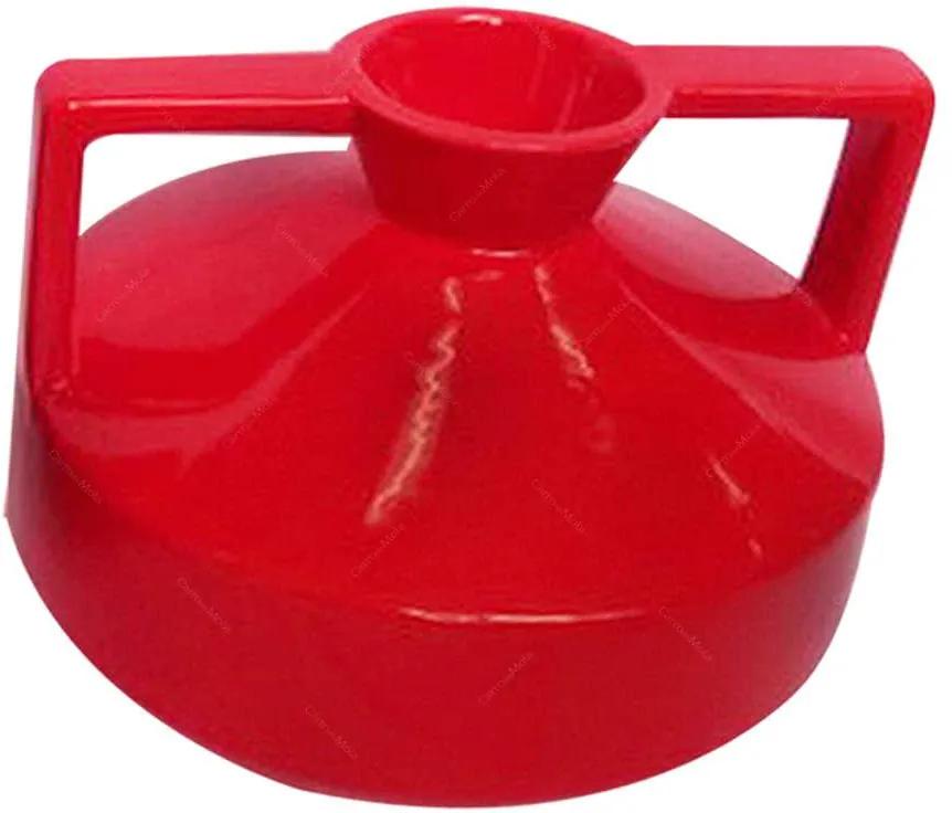 Vaso Spotlight Vermelho Pequeno em Cerâmica - Urban - 18,7x14,5 cm