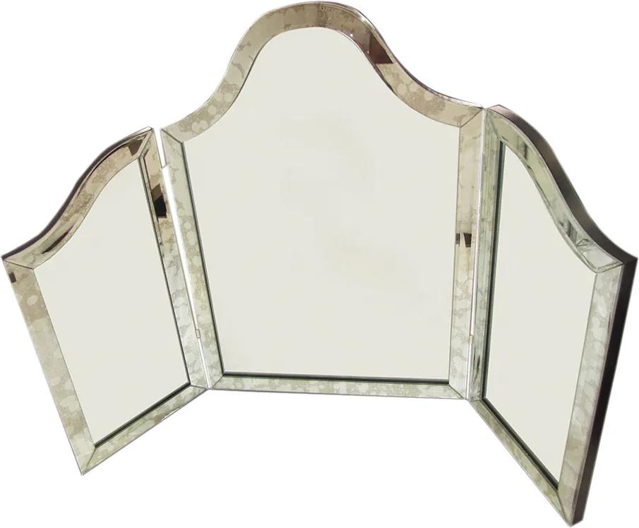Espelho Veneziano Grande de 3 Peças e Moldura Bisotado - 62x5x95cm
