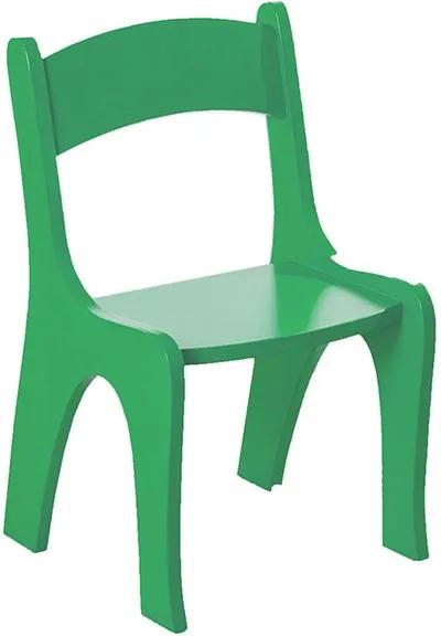 Cadeira Linha Infantil Verde - Wood Prime TA 1104148