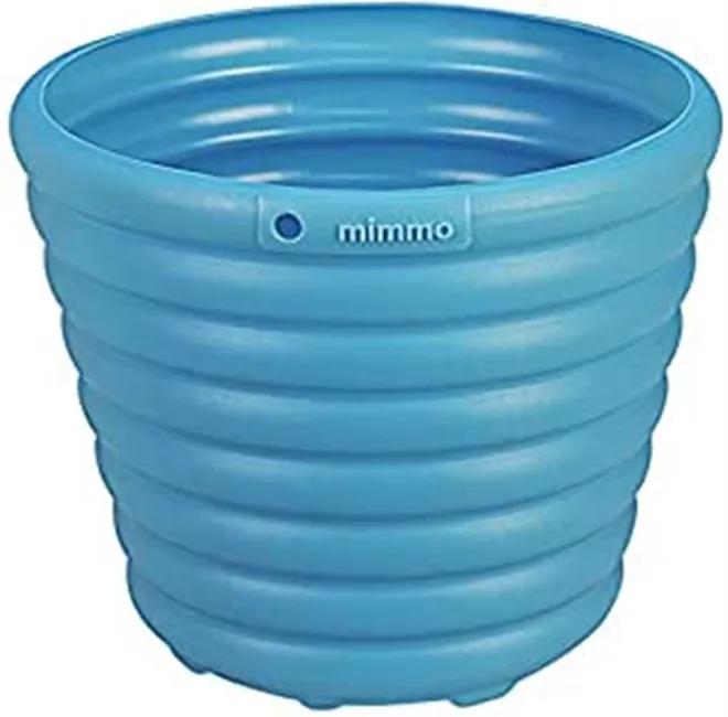 Cachepô Vaso Tramontina Mimmo em Plástico Azul 1,7 L Tramontina 78125152