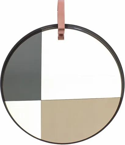 Espelho Covenant em Aço Carbono - 60cm