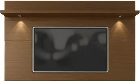 Painel Suspenso Horizon Marrom Escuro 2.17cm Para Tv Até 60'