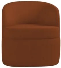 Kit 2 Poltronas Giratória Decorativa para Sala Dandara Z08 Boucle Terr