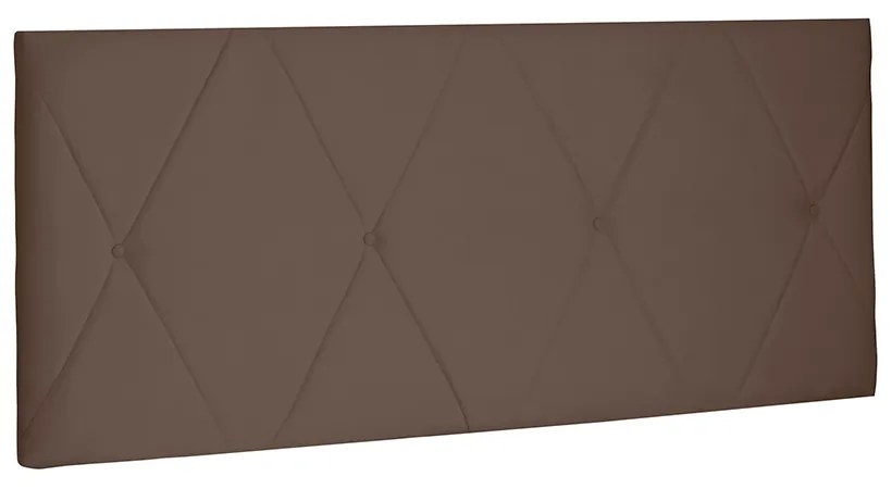 Cabeceira Painel Aquilla Para Cama Box Queen 160 cm Suede - D'Rossi - Caramelo