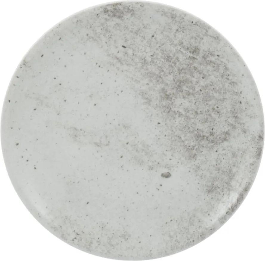 Prato Sobremesa 19 cm Porcelana Schmidt - Dec. Concreto