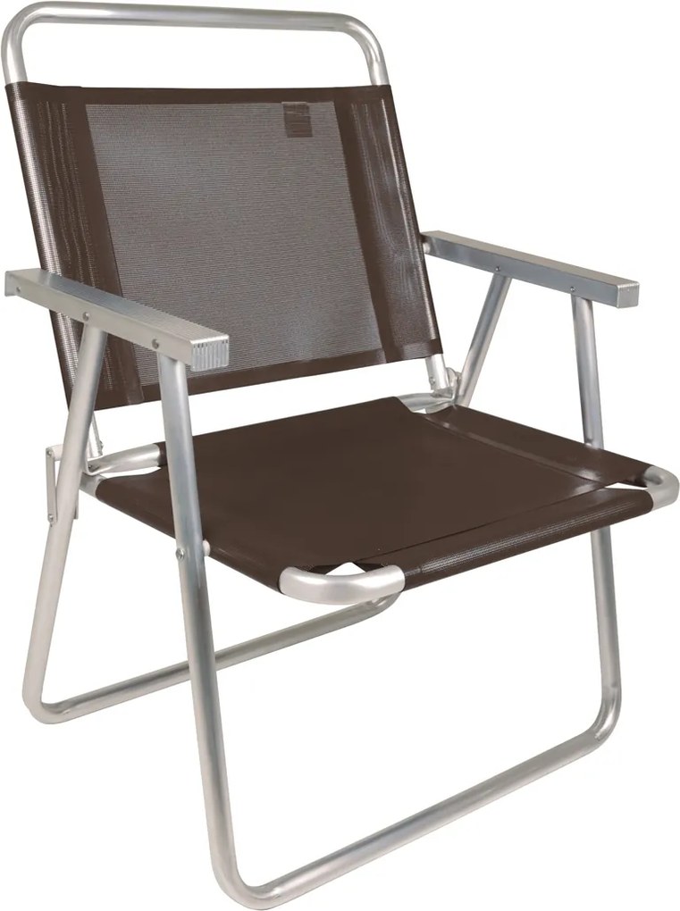 Cadeira Oversize Alumínio Preta 2153 Mor