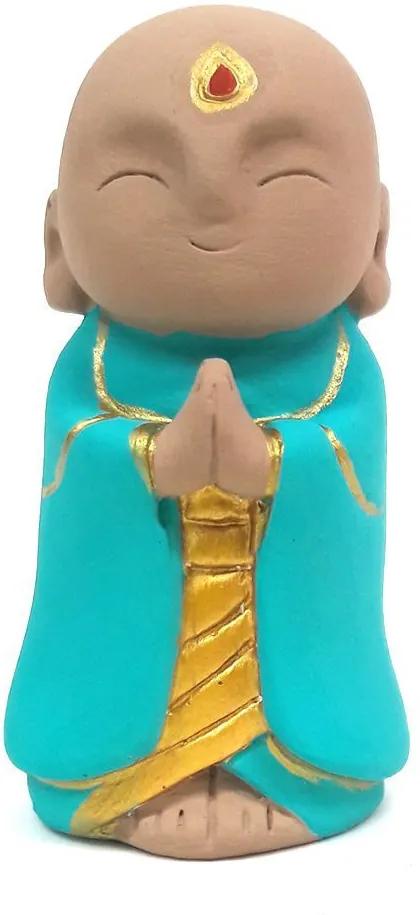 Mini Monge Jizo Guardião das Crianças (7cm) - Colorido