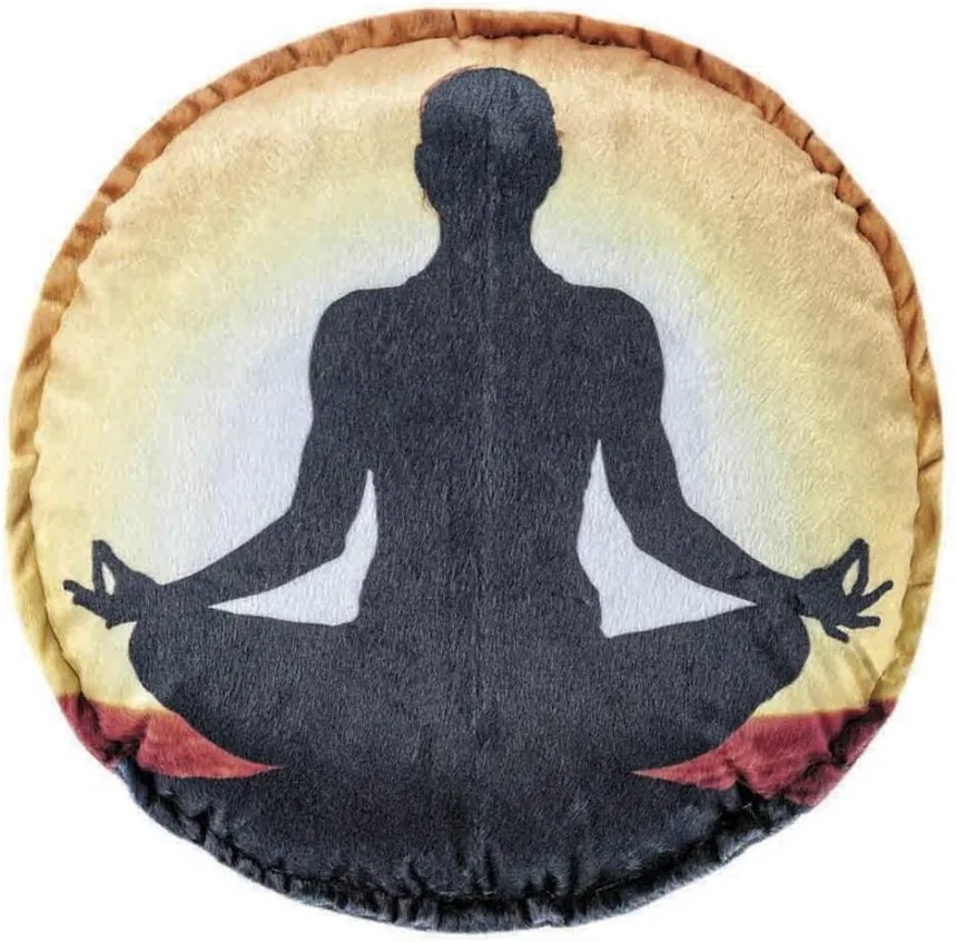 Capa de Almofada Guga Tapetes Redonda Yoga01