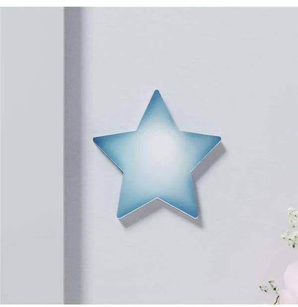 Adesivo de Parede Estrela Azul 7cm Grão de Gente A