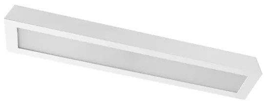 Plafon Led Sobrepor Aluminio Branco 18w 6500k Londres