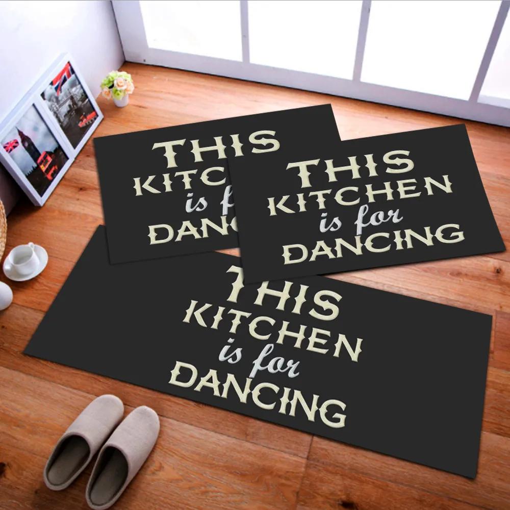 Jogo de Tapete de Cozinha, Dancing Kitchen - 3 Pças
