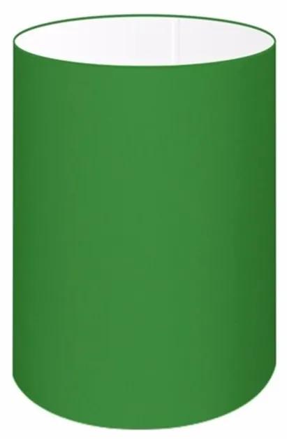 Cúpula Abajur Cilíndrica Cp-7002 Ø13x30cm Verde Folha