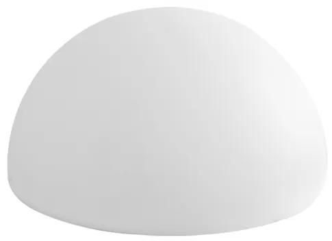 Luminaria De Piso Branco Esfera Soleil 40cm