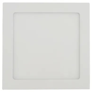 Plafon Led Embutir Aluminio Branco Quadrado 12W Yamamura - LED BRANCO FRIO (6000K)