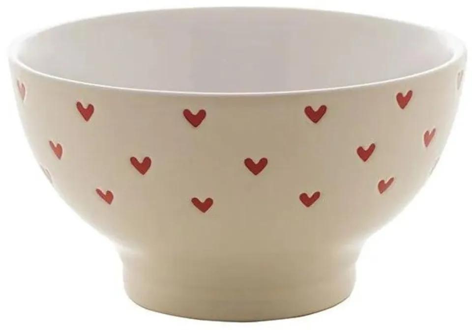 Bowl Cerâmica Coração Bon Gourmet 13X7,5Cm - Rojemac