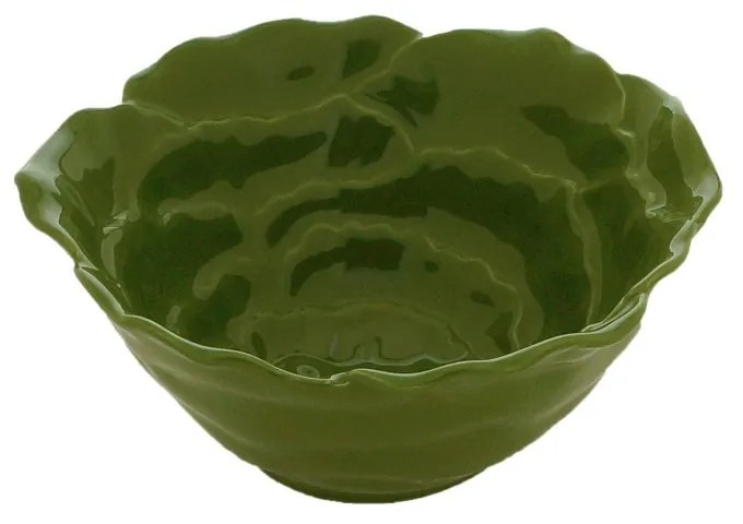 Jogo 6 Bowls Porcelana Rosy Verde 14x6cm 27760 Wolff