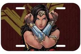 Placa de Metal Mulher Maravilha Filme DC Comics