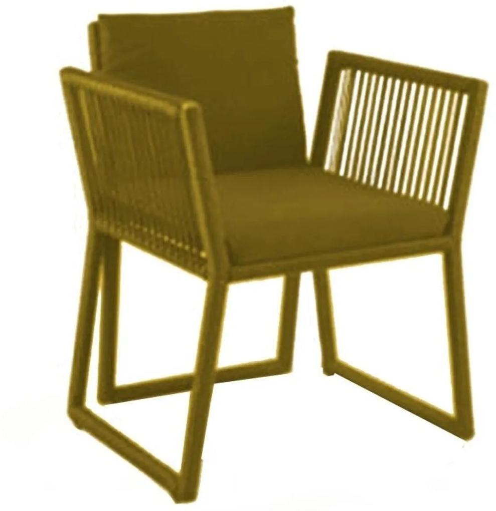 Cadeira de Corda Cottage Amarela