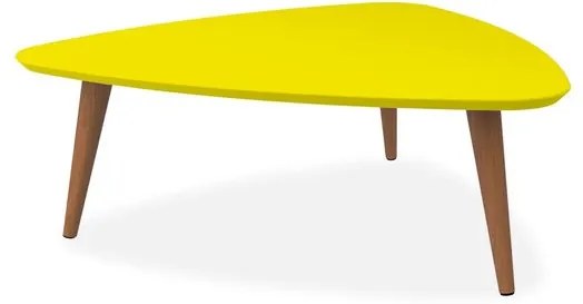 Mesa de Centro, Amarelo com Natural, Amarilis