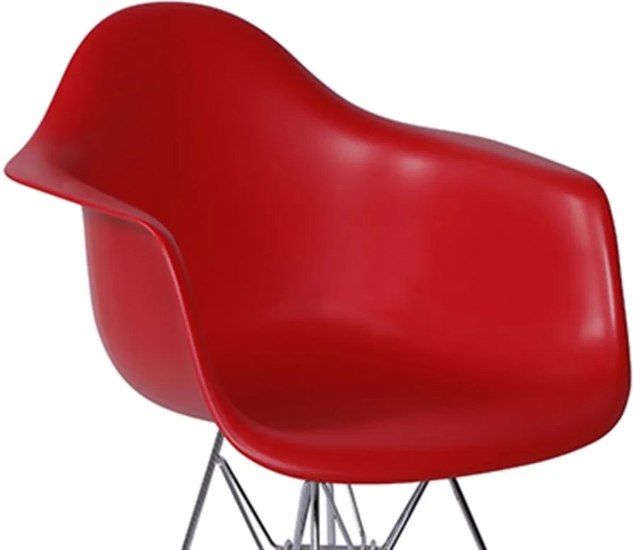 Cadeira Bristol em Polipropileno Vermelha