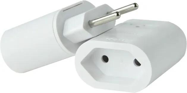 Protetor de Surto DPS iClamper Pocket Tomada 2 pinos Branco - 10192 - Clamper - Clamper