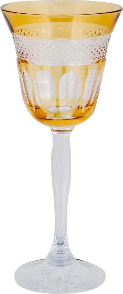 Taça de Cristal Lodz para Vinho de 170 ml - Âmbar Glassic