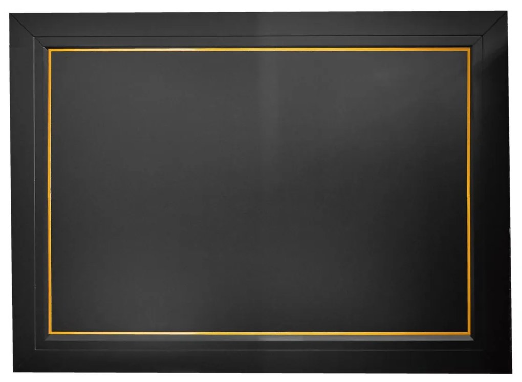 Painel de TV New Laville M - Preto c/ Detalhes Dourado Soleil Provençal Kleiner